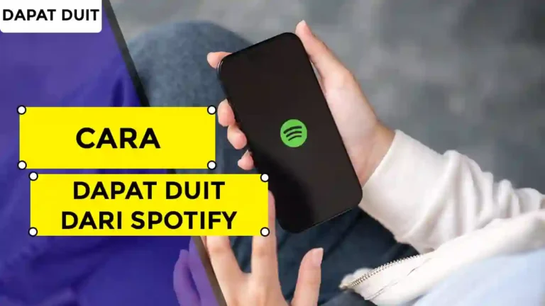 Cara Dapat Duit dari Spotify