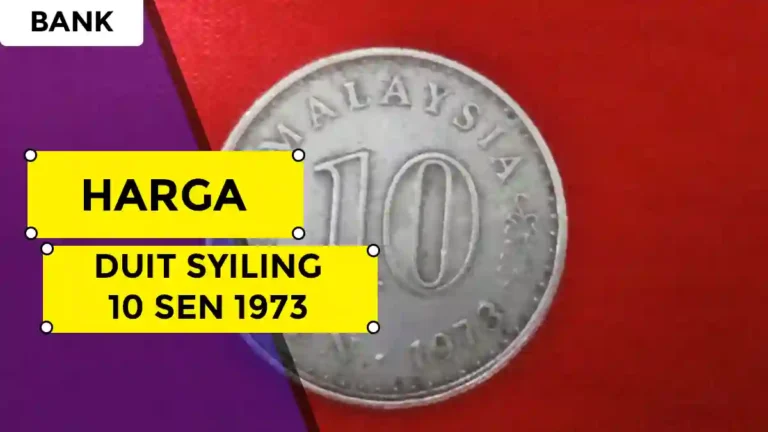 Harga Duit Syiling 10 Sen 1973