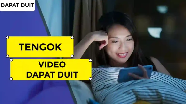 Tengok Video Dapat Duit