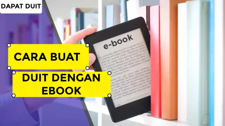 Cara Buat Duit Dengan Ebook