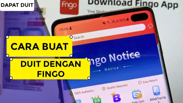 Cara buat duit dengan Fingo