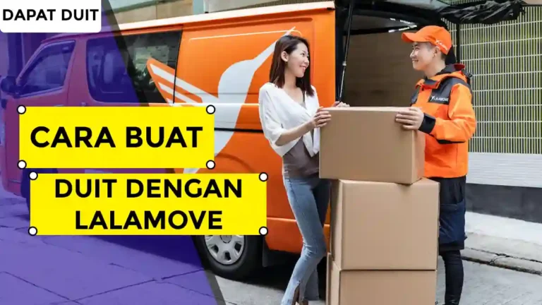 cara buat duit dengan Lalamove