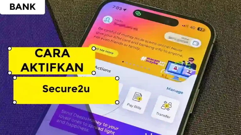 Cara Aktifkan Secure2u