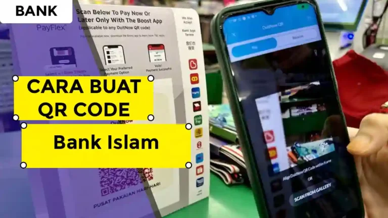 Cara Buat QR Code Bank Islam