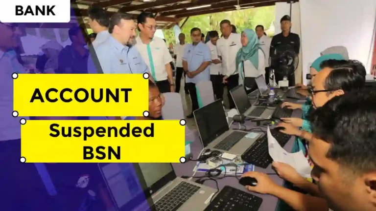 Account Suspended BSN