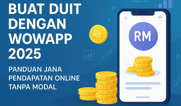 Buat Duit dengan WOWAPP Cepat Tanpa Modal