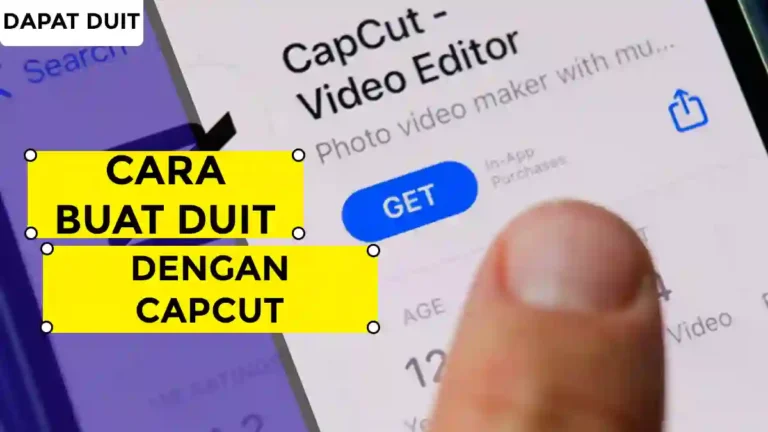 Cara Buat Duit dengan Capcut