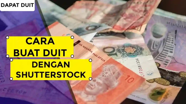 Cara Buat Duit dengan Shutterstock
