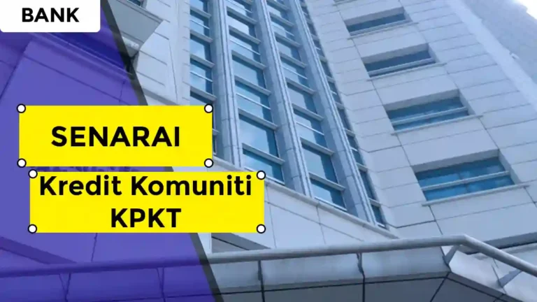 Senarai Kredit Komuniti KPKT Terbaik di Malaysia