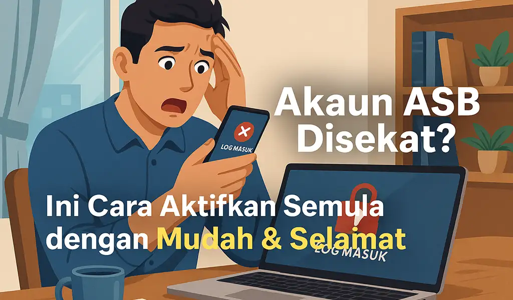 Akaun ASB Disekat Ini Cara Aktifkan Semula