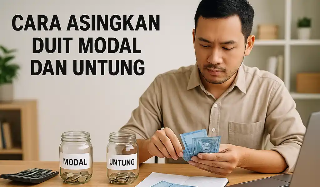 Cara Asingkan Duit Modal dan Untung Untuk Usahawan Kecil