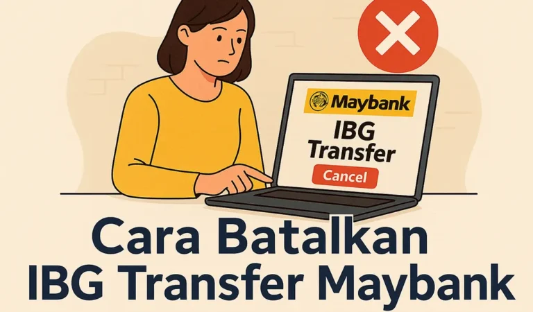 Cara Batalkan IBG Transfer Maybank