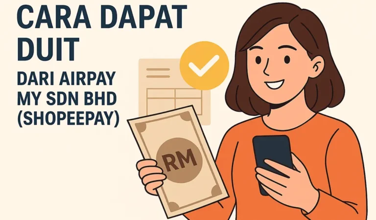 Cara Dapat Duit dari Airpay MY Sdn Bhd (ShopeePay)