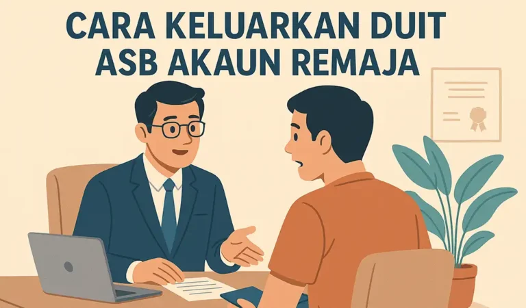 Cara Keluarkan Duit ASB Akaun Remaja
