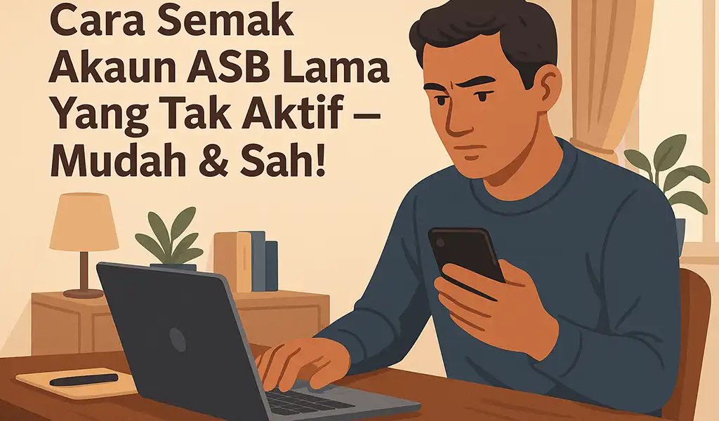 Cara Semak Akaun ASB Lama Yang Tak Aktif