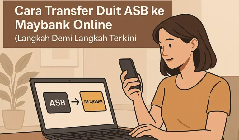 Cara Transfer Duit ASB ke Maybank Online