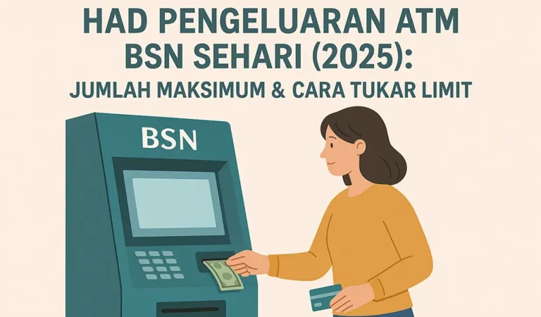 Had Pengeluaran ATM BSN Sehari