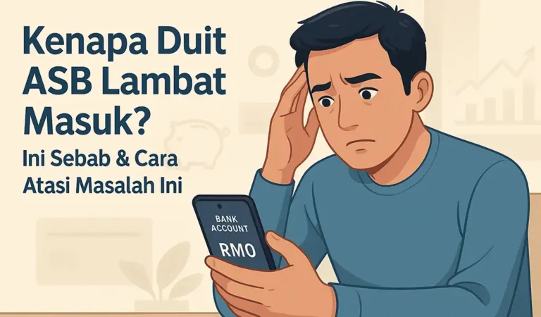 Kenapa Duit ASB Lambat Masuk Ini Sebab Cara Atasi