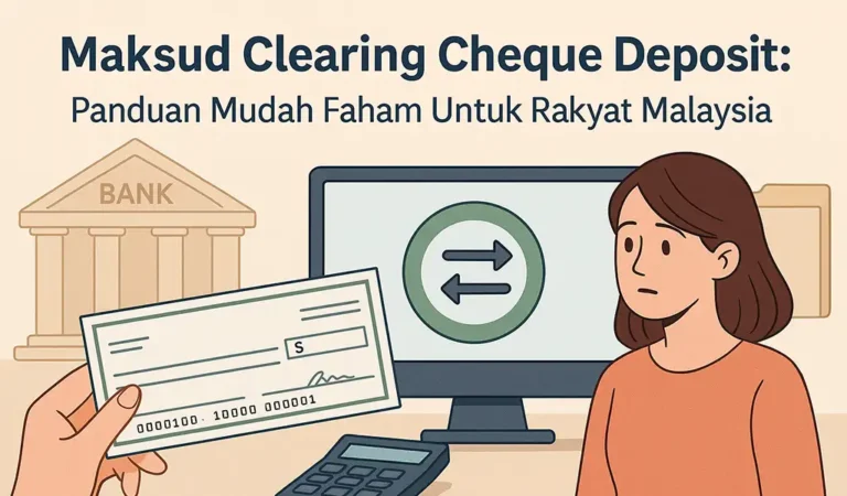 Maksud Clearing Cheque Deposit Mudah Faham