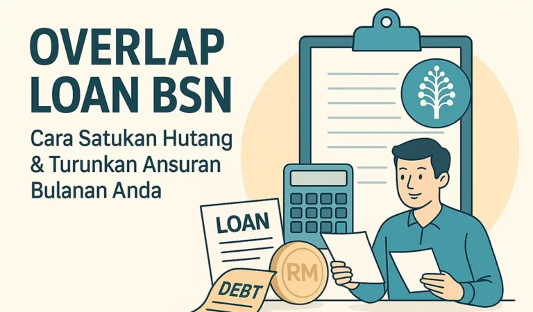 Overlap Loan BSN Cara Satukan Hutang & Turunkan Ansuran