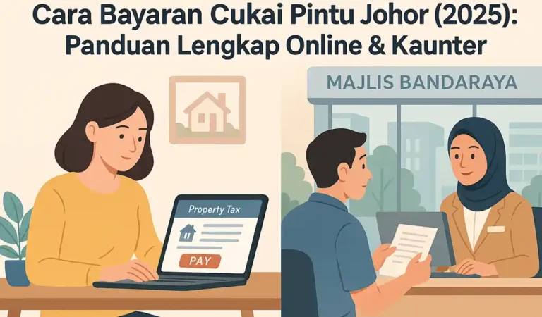 Cara Bayaran Cukai Pintu Johor Online