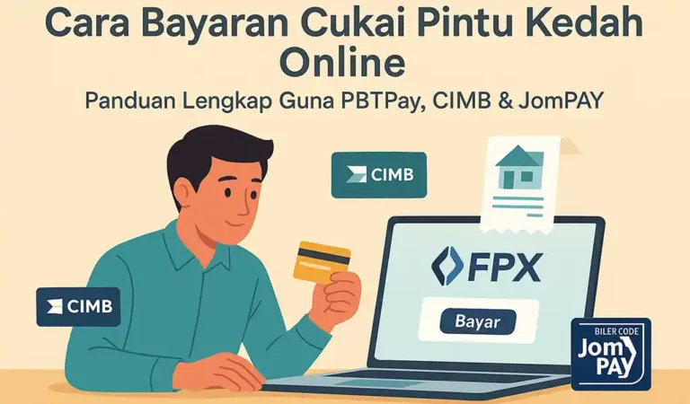 Cara Bayaran Cukai Pintu Kedah Online & Tarikh