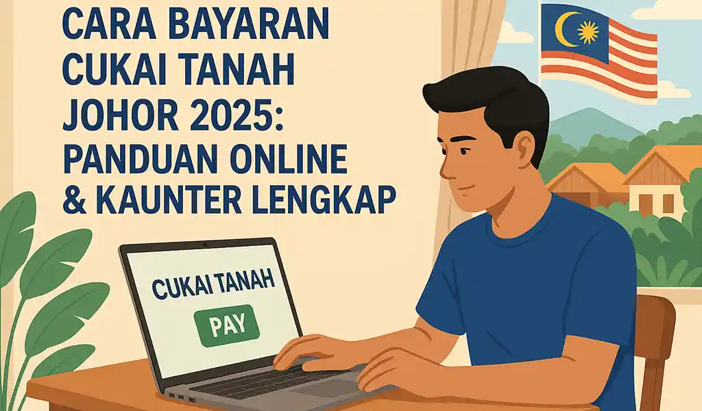 Cara Bayaran Cukai Tanah Johor Online