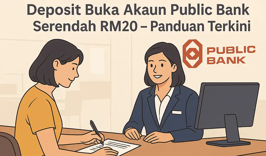 Deposit Buka Akaun Public Bank