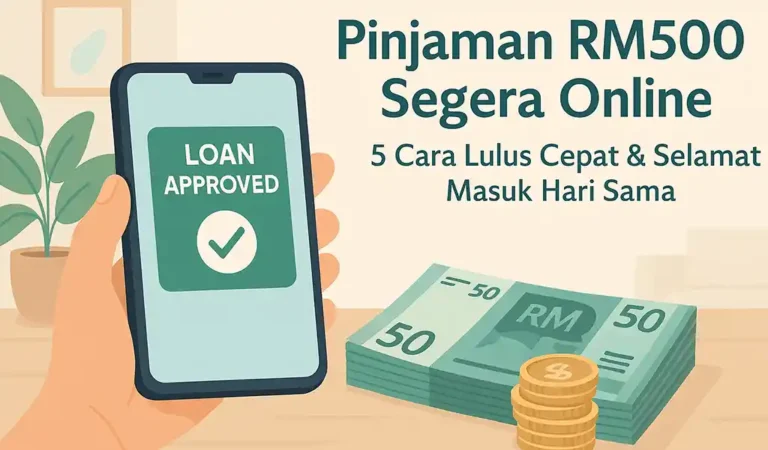Pinjaman RM500 Segera Online Mudah Lulus